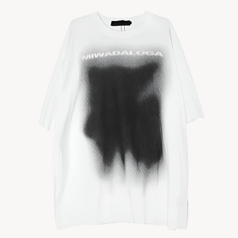 Graffiti Abstract Pattern Summer Graphic Oversized Tee